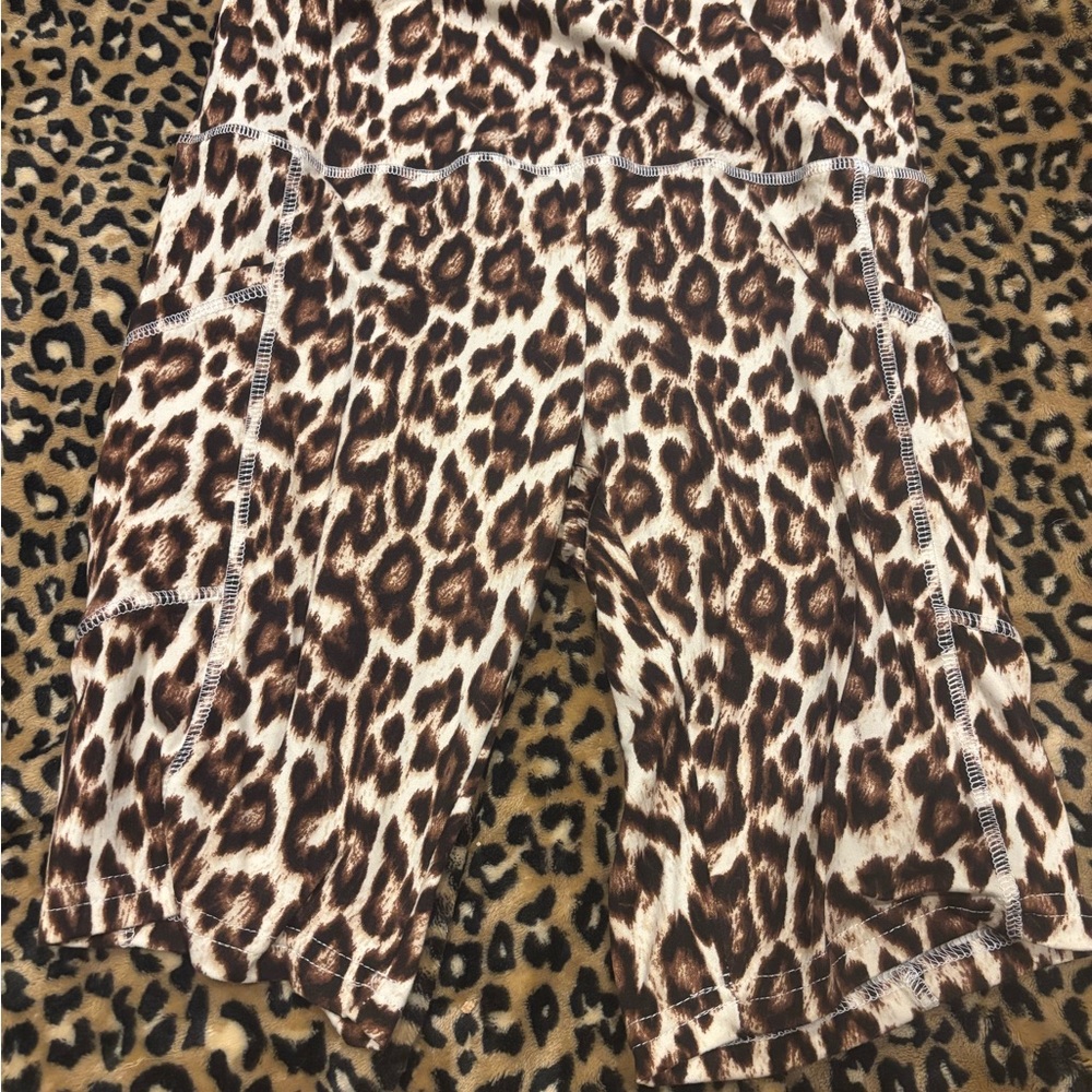 Leopard Print shorts